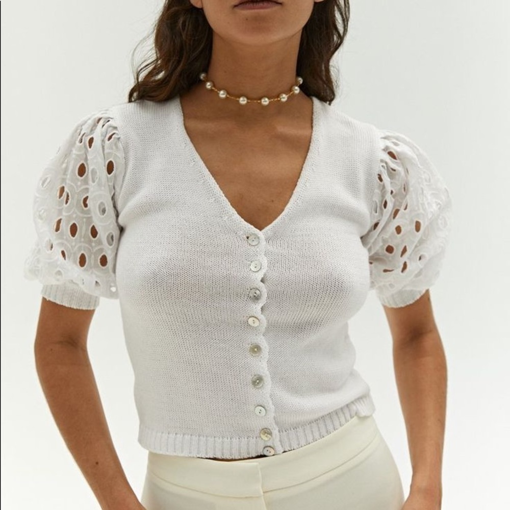 NWT Musier Paris Fiona top. Size 36! 💕🤍